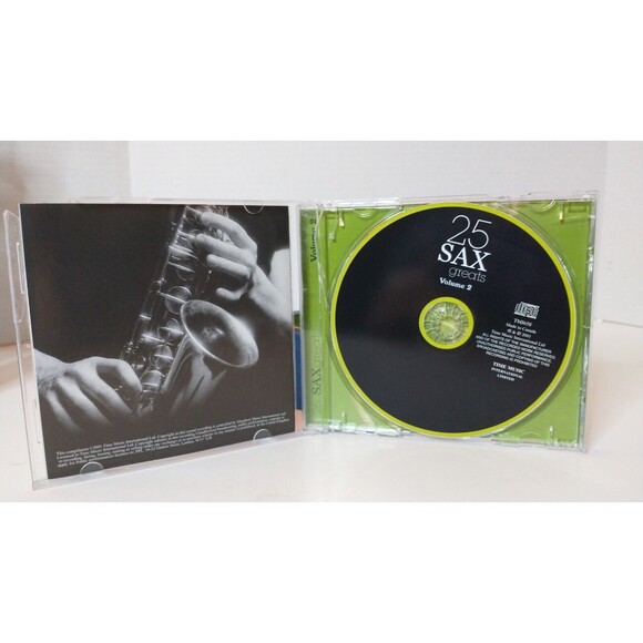 Various Artists, 25 Sax Greats // Volume 2, Audio CD - Picture 5 of 5